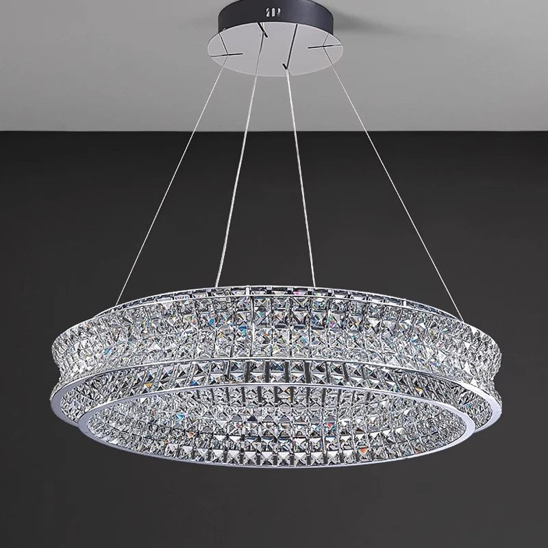 AM0021 · Modern Minimalist Crystal Chandelier for Living Spaces · 6 Configurations — AM0021, view 2