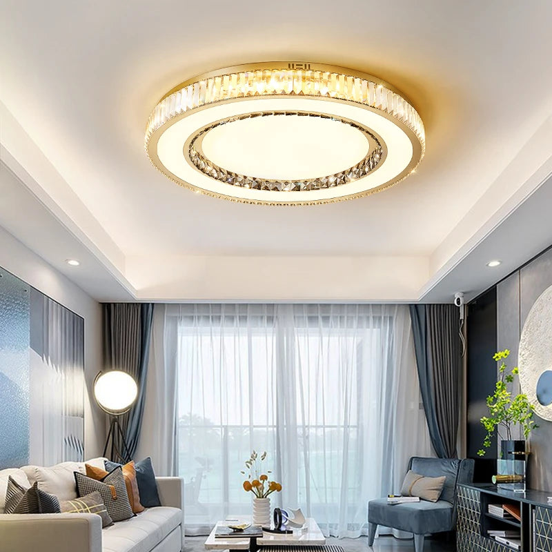 AM0090 · French Flush Mount Trapezoid Ceiling Light for Bedrooms · 4 Configurations — AM0090, view 2
