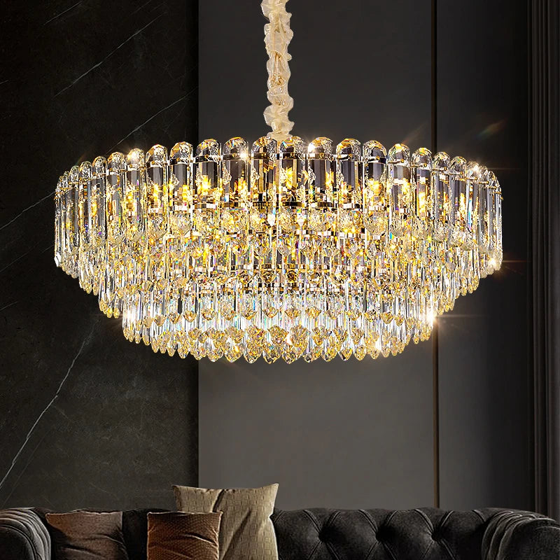 AM0029 · Nordic Crystal Chandelier for Living Spaces · 6 Configurations — AM0029, view 2