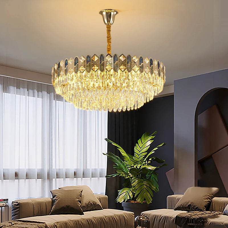 AM0009 · American Crystal Chandelier for Dining Rooms · 7 Configurations — AM0009, view 2