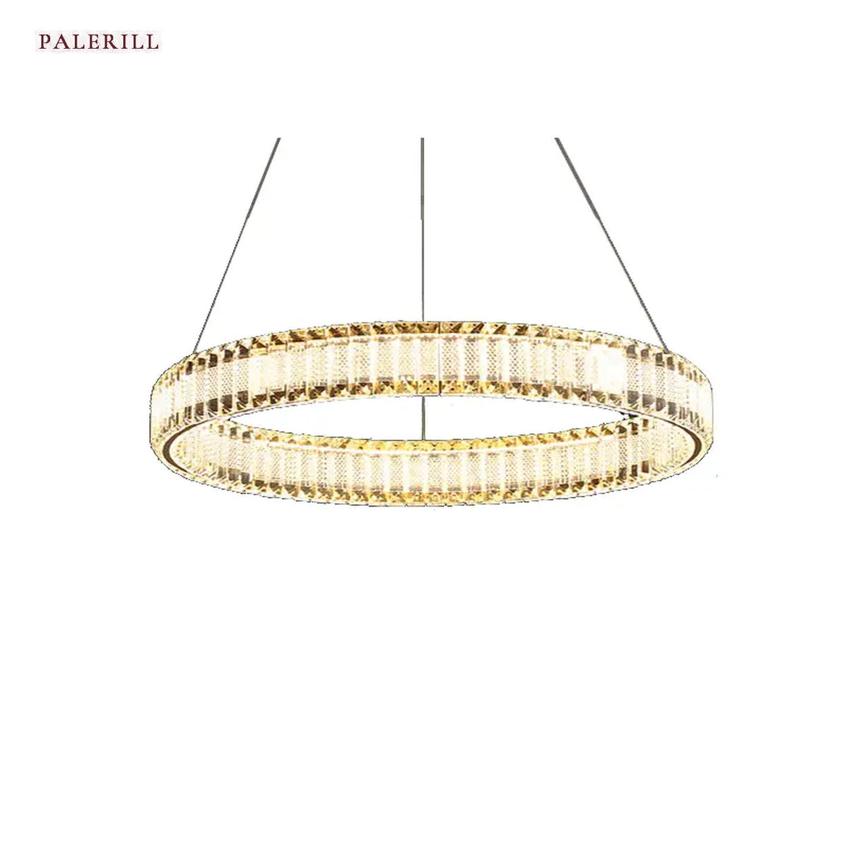 AM0511 — Modern Minimalist Ring K9 Crystal Chandelier for Living Rooms