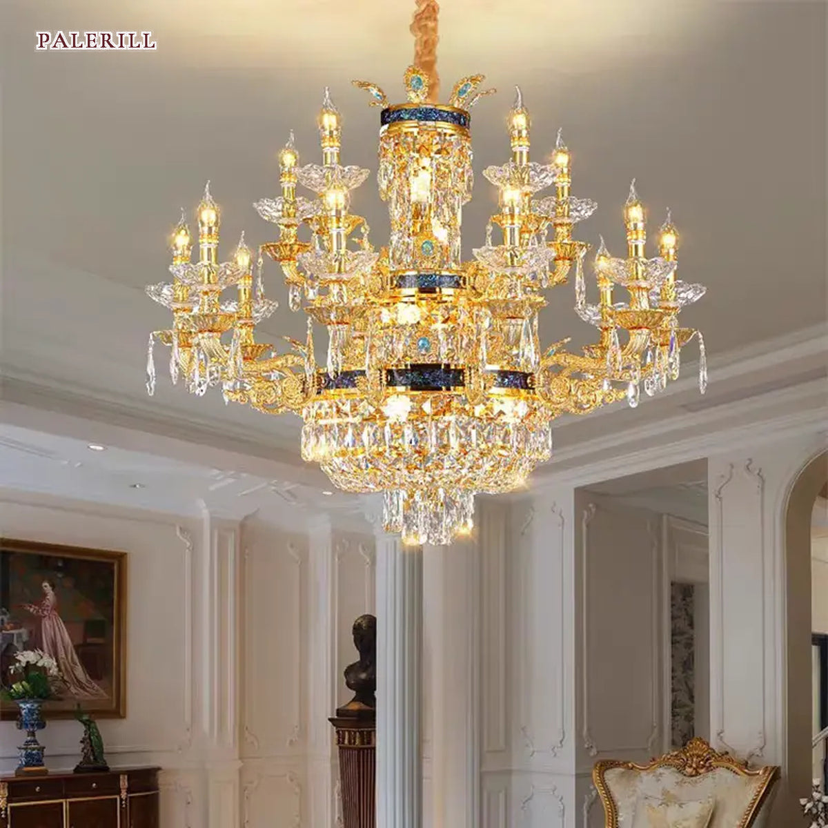 AM0604 — French Chandelier for Living Rooms