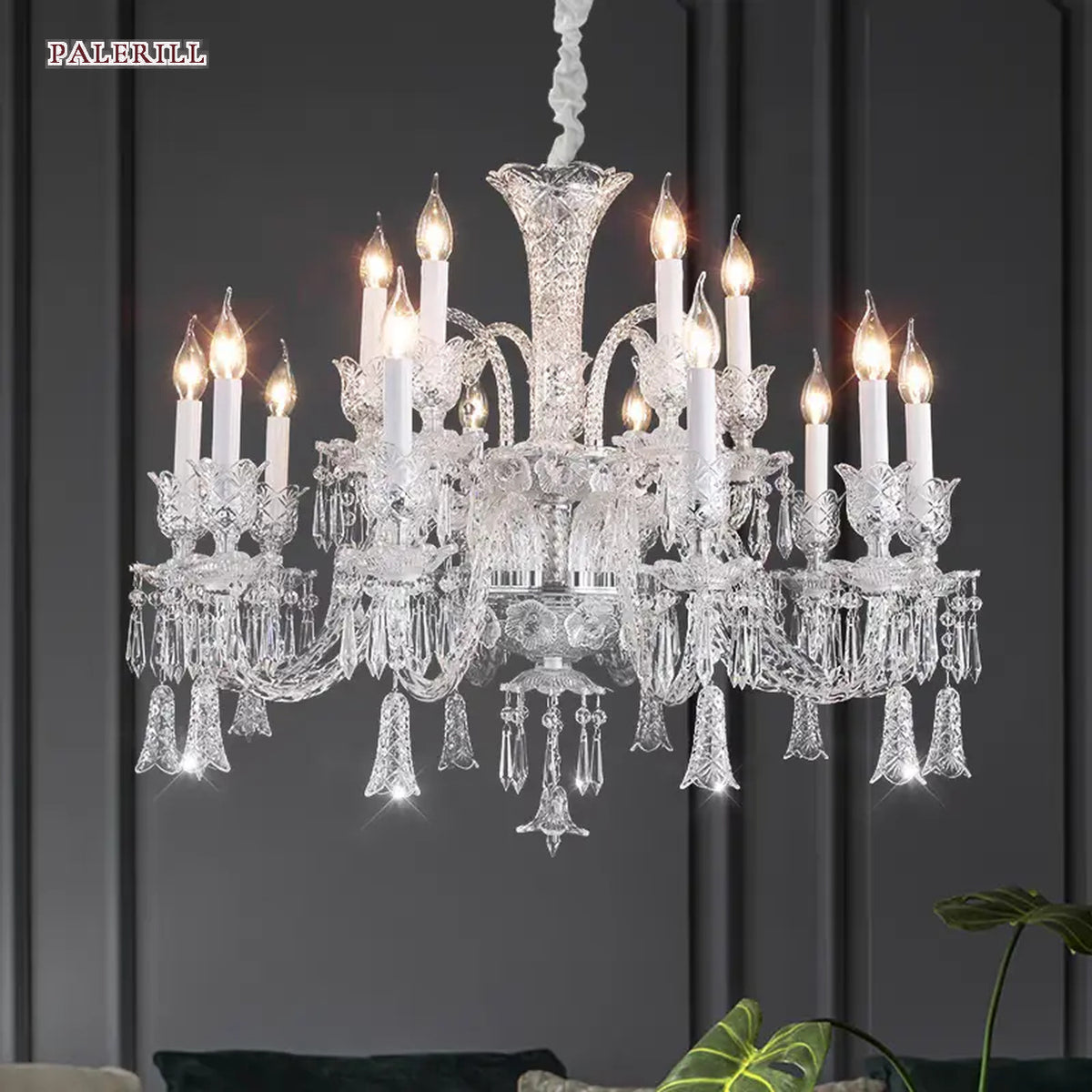 AM0688 — French Crystal Chandelier for Living Rooms