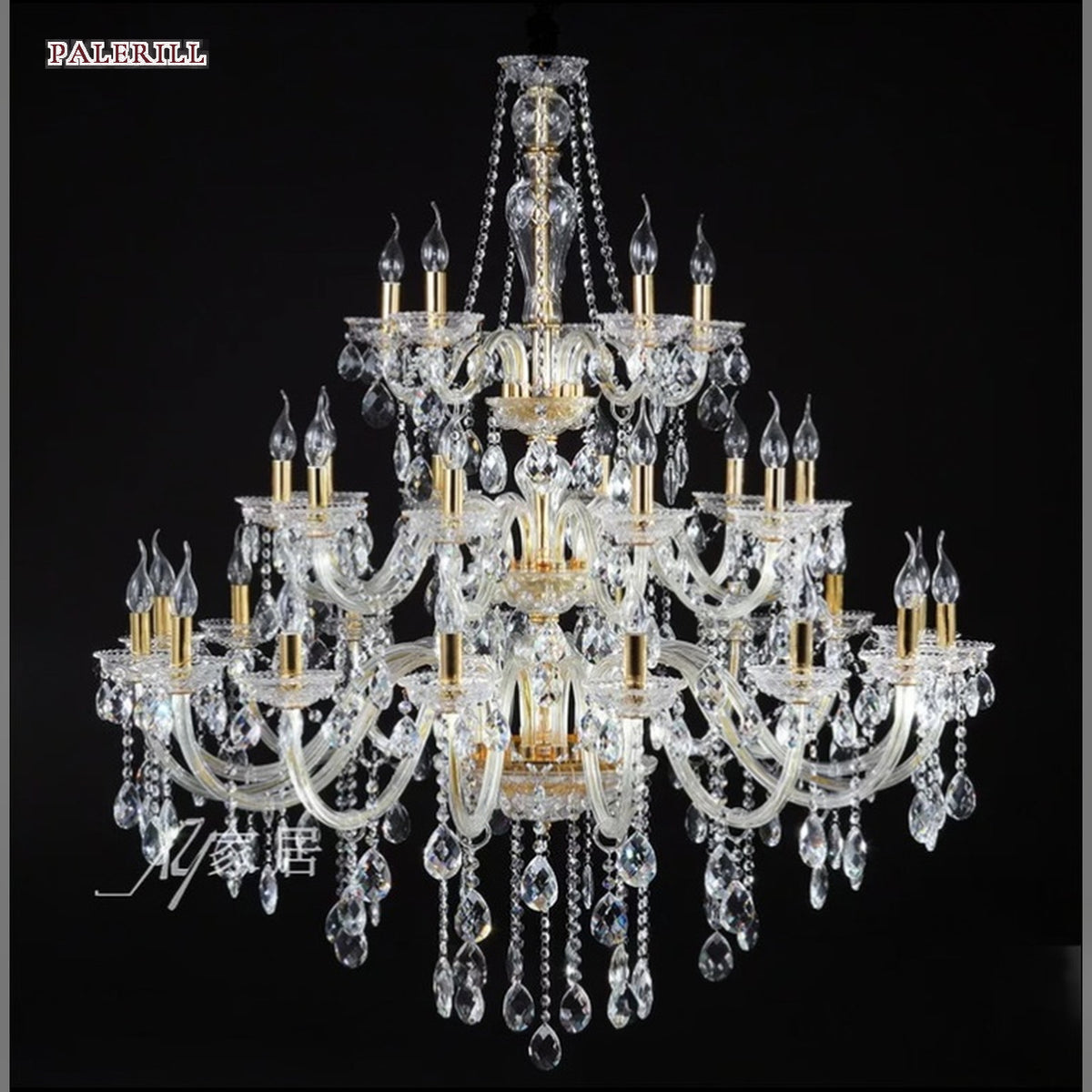 AM0787 — European Crystal Chandelier for Bedrooms & Studies