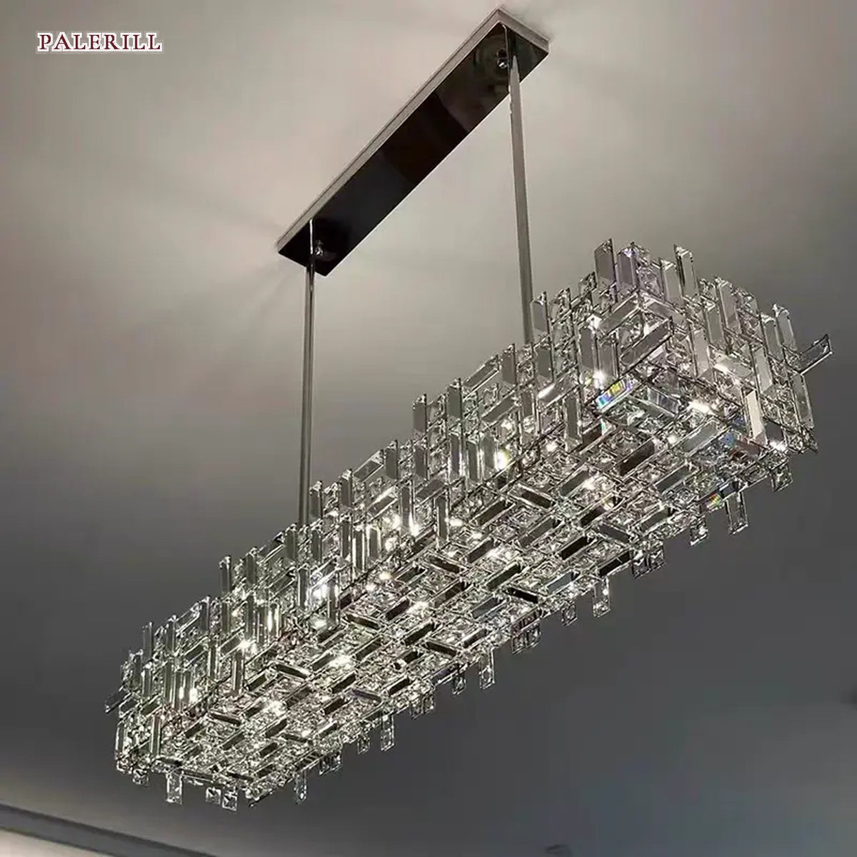 AM0681 — Modern Minimalist Crystal Table Lamp for Dining Rooms