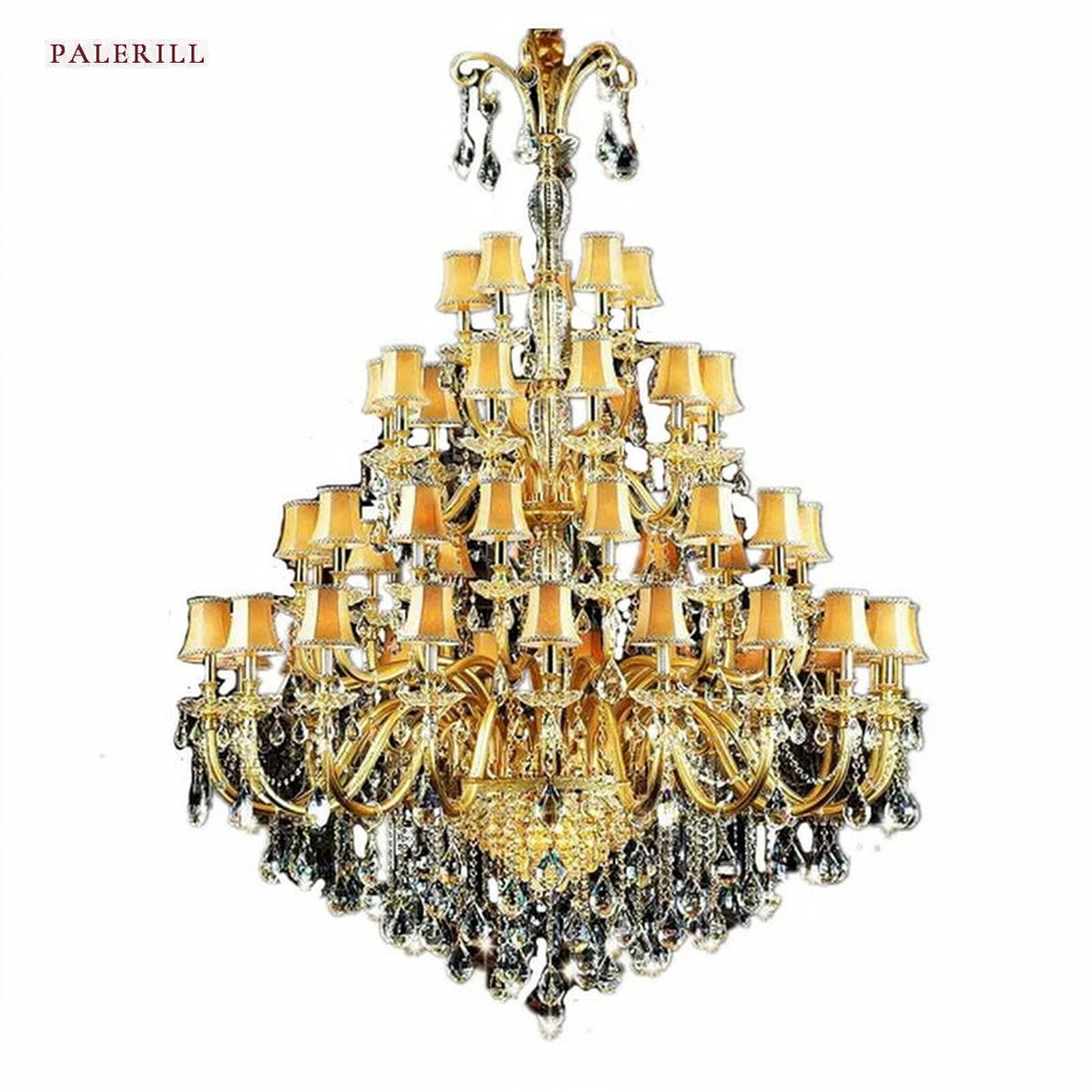 AM0738 — European Candle Crystal Chandelier for Living Rooms & Dining Rooms