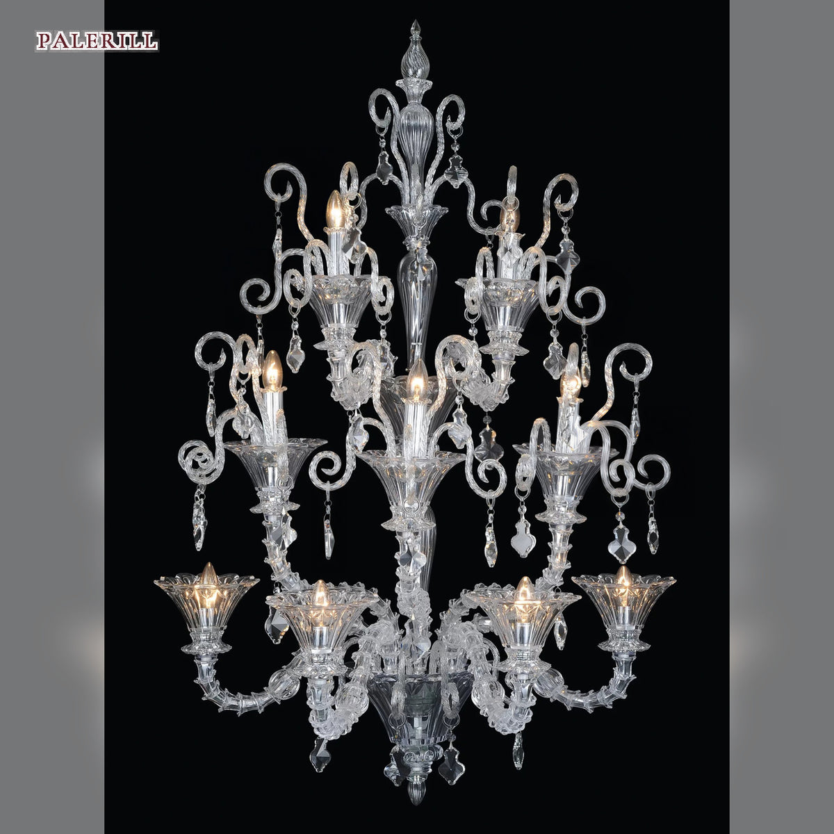 AM0850 — Italian Luxury Crystal French Iron Wall Light for Stairwells & Living Rooms