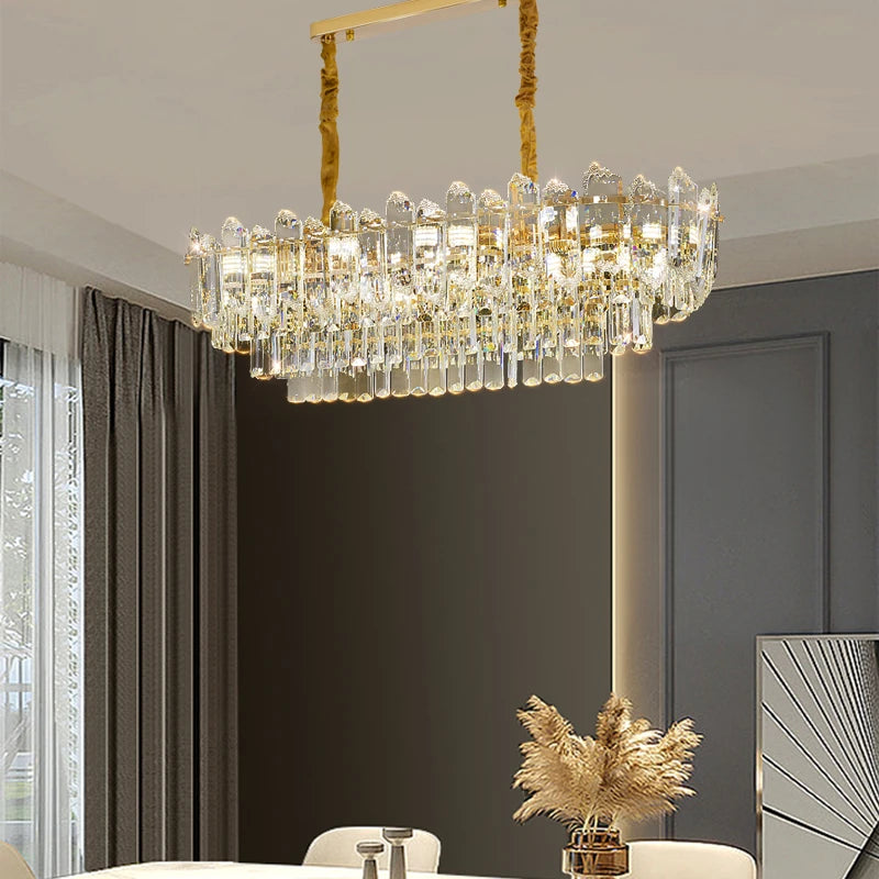 AM0024 · Postmodern Crystal Chandelier for Dining Rooms · 4 Configurations — AM0024, view 3