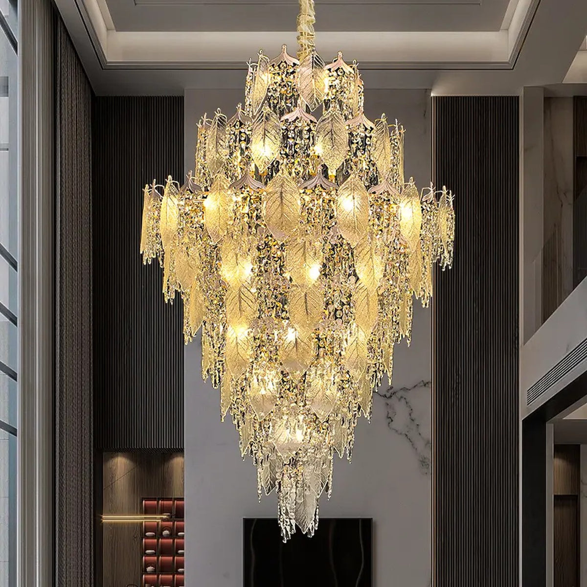 AM0481 — Light Luxury Golden Branch Chandelier for Living Rooms