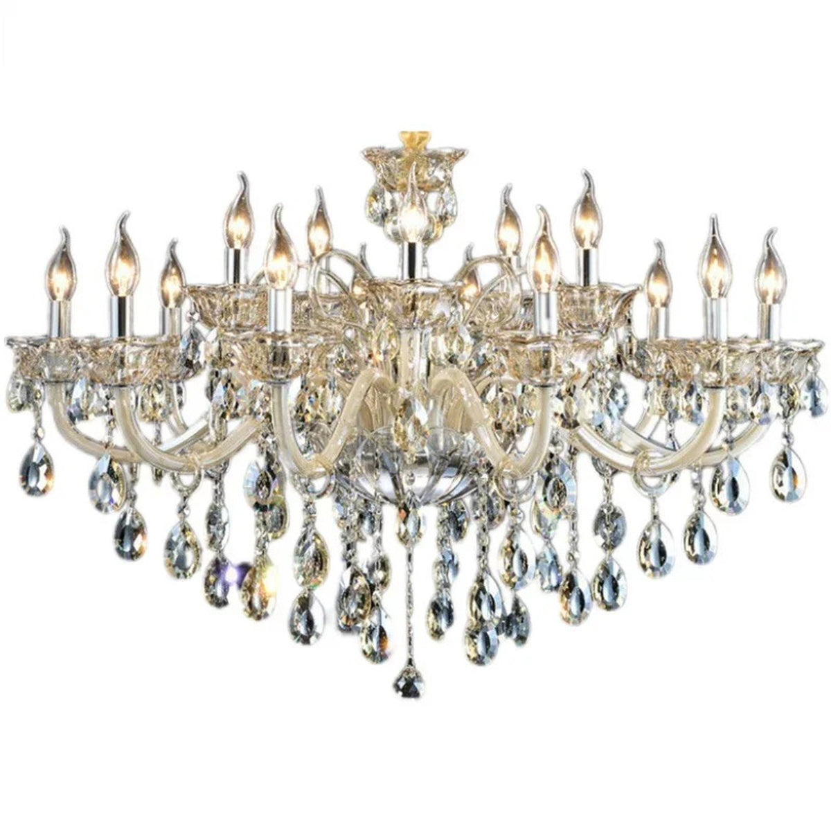 AM0826 — European Candle Crystal Chandelier for Dining Rooms