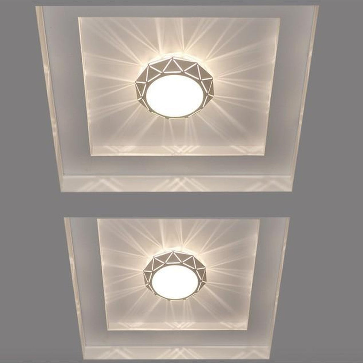 AM0543 — Modern Luxury Crystal Ceiling Light for Bedrooms