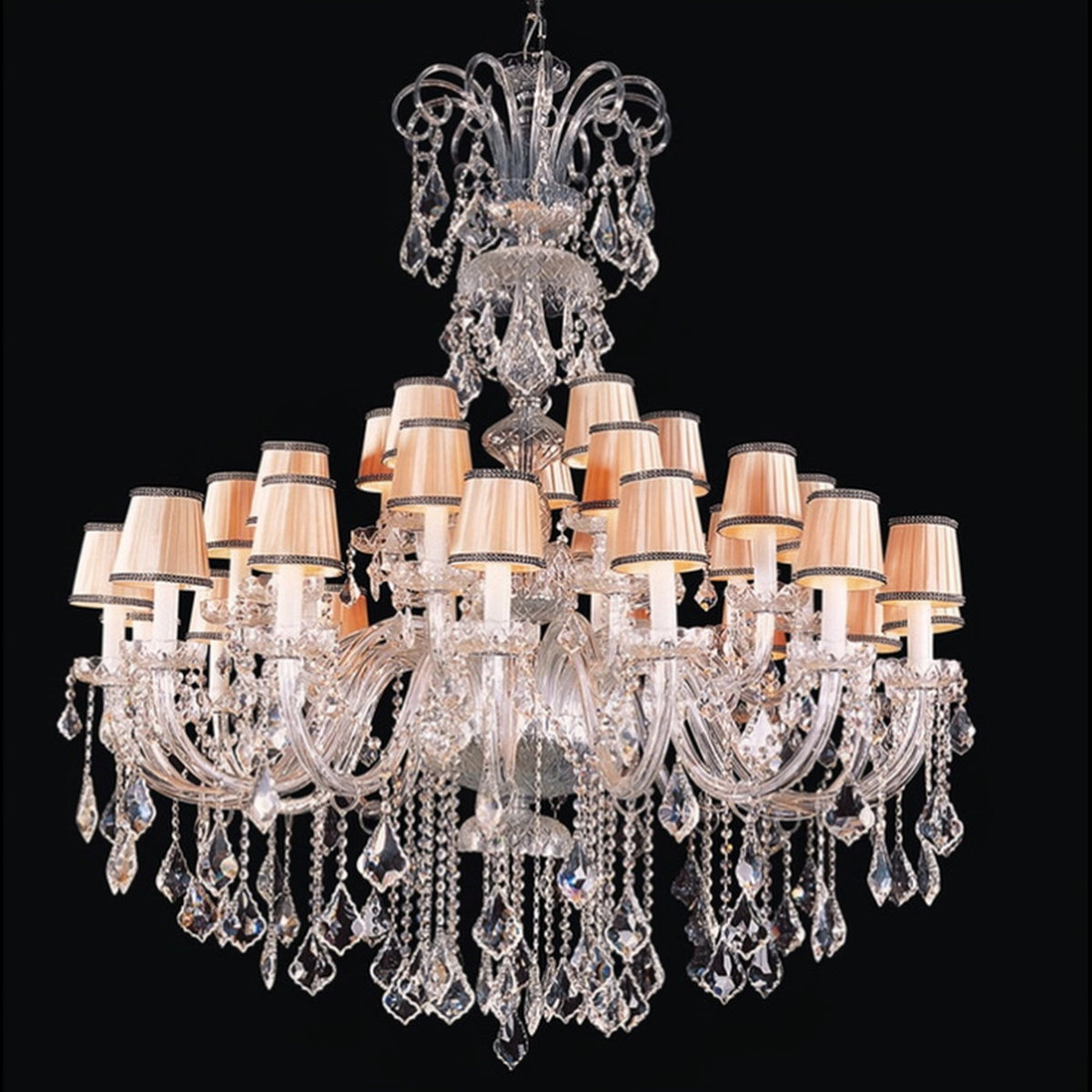 AM0755 — European Crystal Chandelier for Bar Spaces