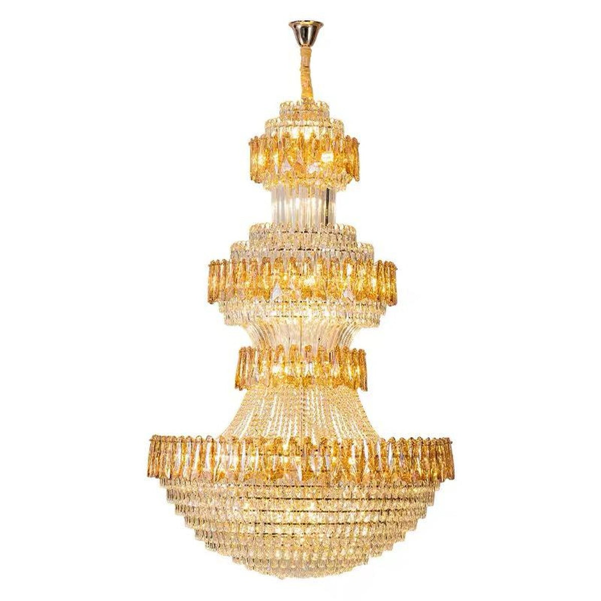 AM0540 — Light Luxury Crystal Chandelier for Living Rooms