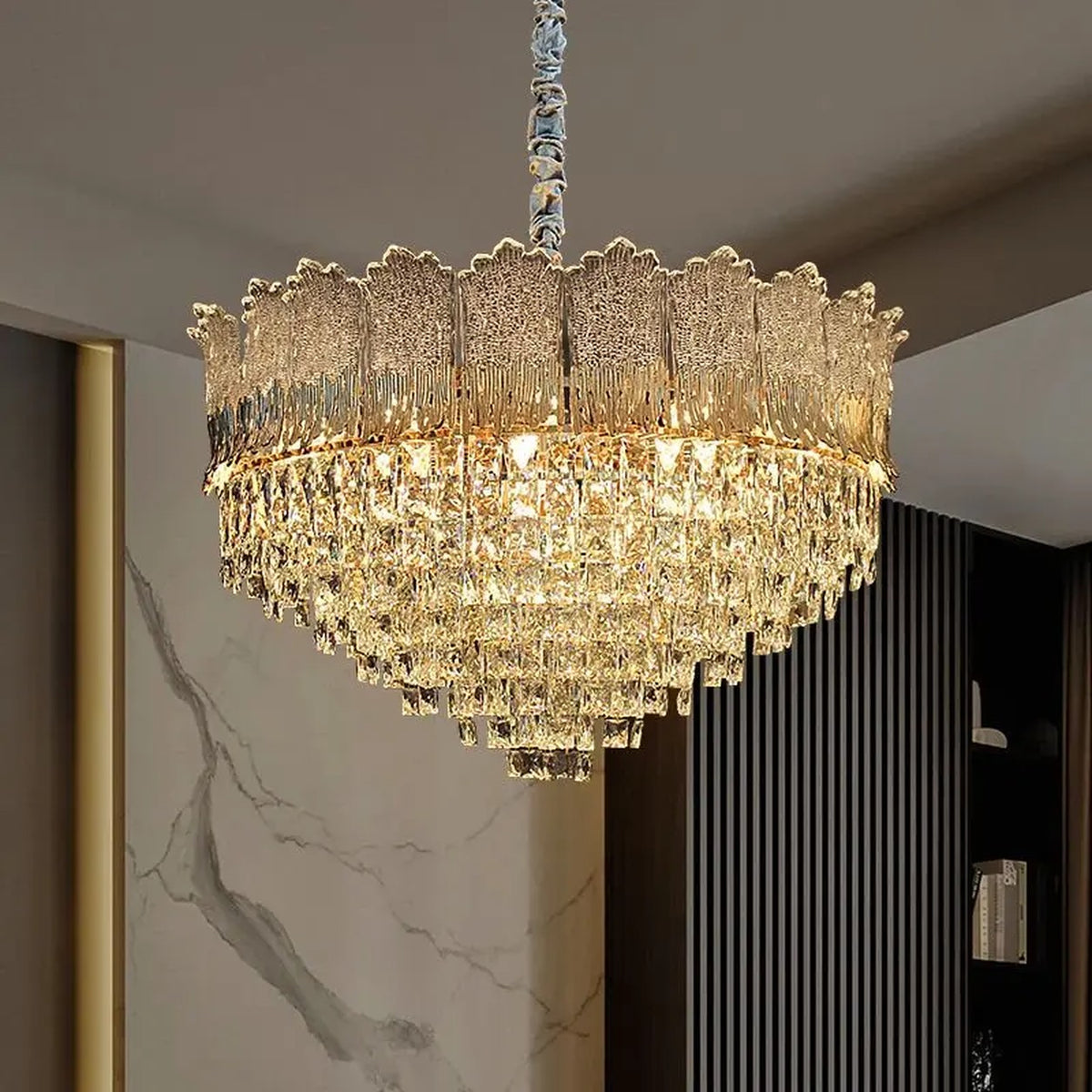AM0620 — Imported K9 Crystal Chandelier for Living Rooms