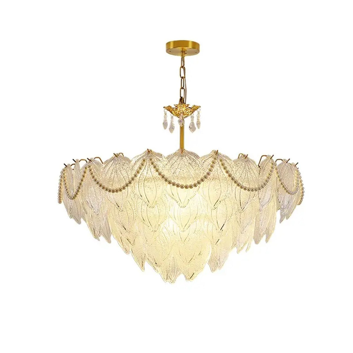 AM0565 — Modern Minimalist Pearl Pearl Chandelier for Living Rooms