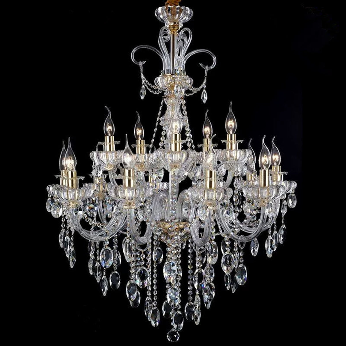 AM0709 — European Crystal Chandelier for Bedrooms & Studies