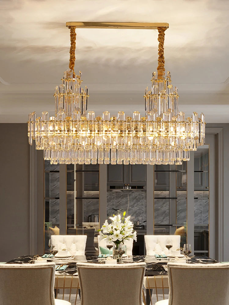 AM0053 · Italian Crystal Chandelier for Living Spaces · 5 Configurations — AM0053, view 3