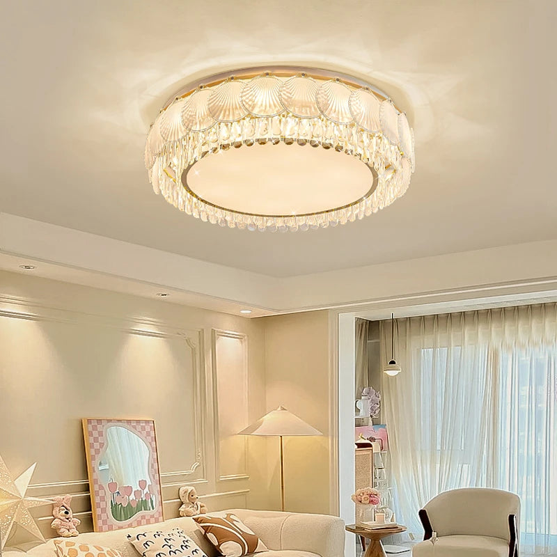 AM0105 · French Flush Mount Rectangular Ceiling Light for Bedrooms · 8 Configurations — AM0105, view 3