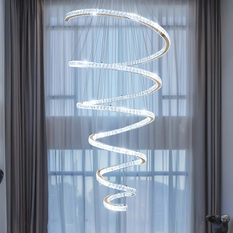 AM0104 · Modern Minimalist Crystal Chandelier for Living Spaces · 6 Configurations — AM0104, view 4