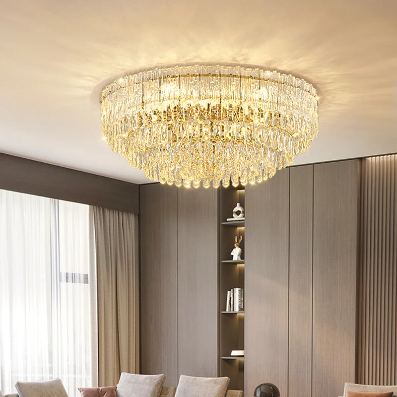 AM0017 · Modern Crystal Chandelier for Dining Rooms · 7 Configurations — AM0017, view 4