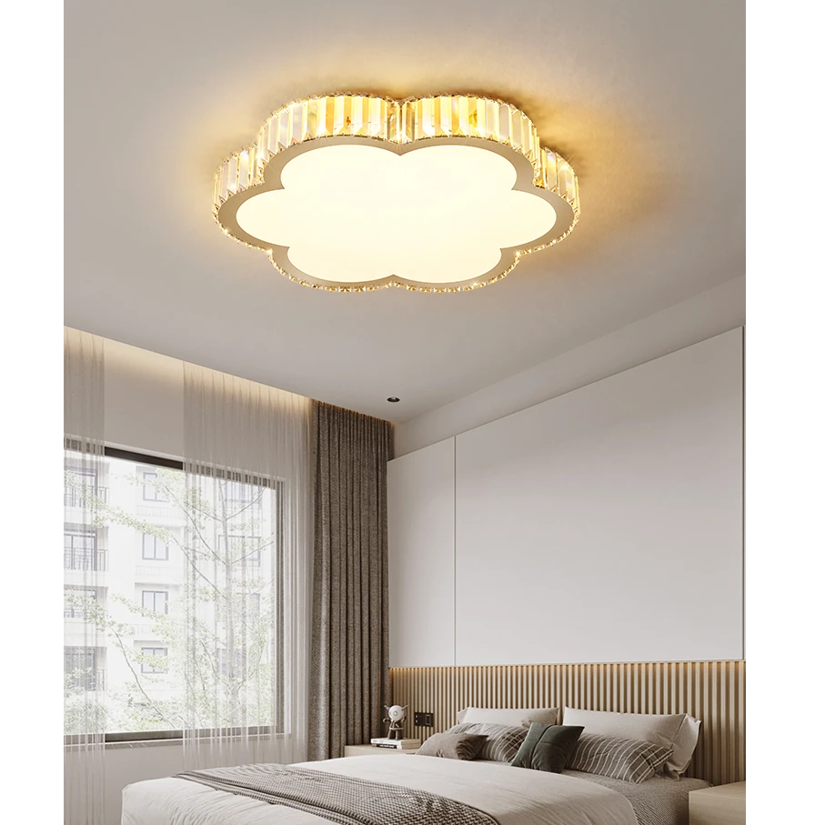 AM0074 · French Flush Mount Diamond Ceiling Light for Bedrooms · 12 Configurations — AM0074, view 4