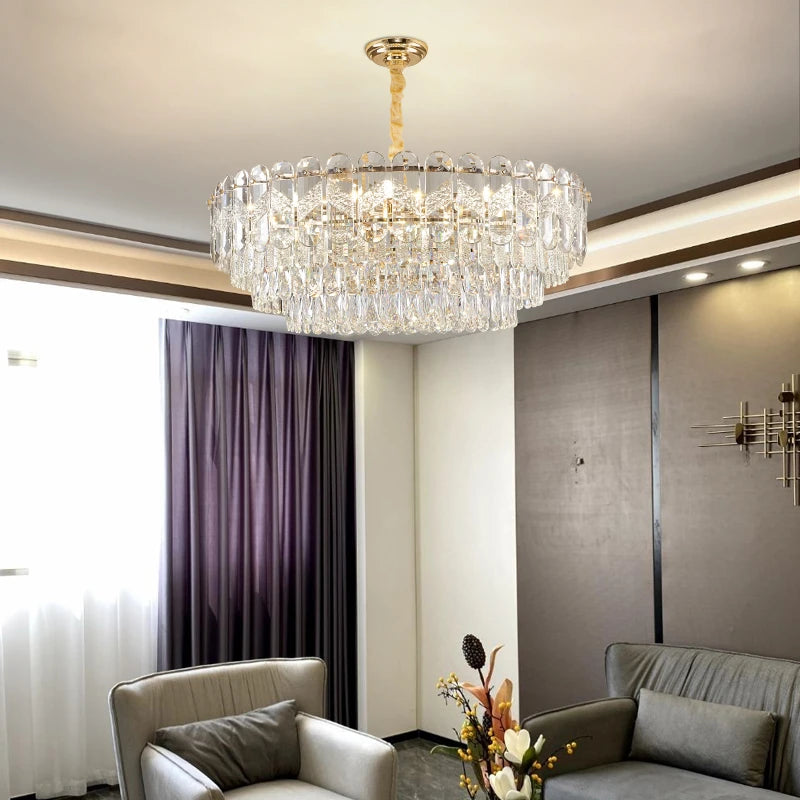 AM0071 · Postmodern Crystal Chandelier for Living Spaces · 6 Configurations — AM0071, view 4