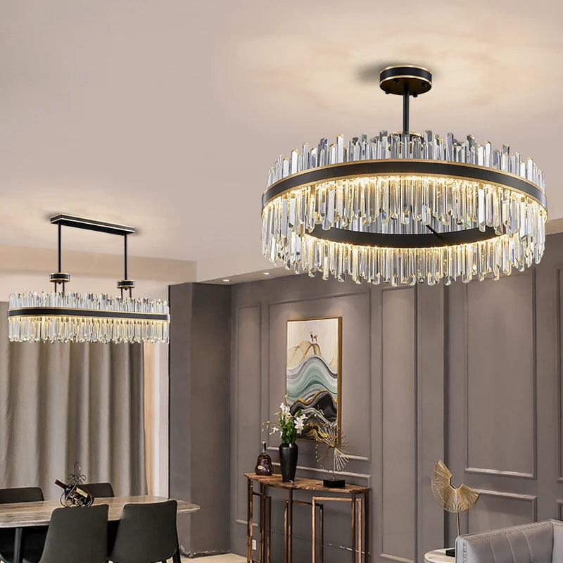 AM0079 · Italian Crystal Chandelier for Living Spaces · 5 Configurations — AM0079, view 4
