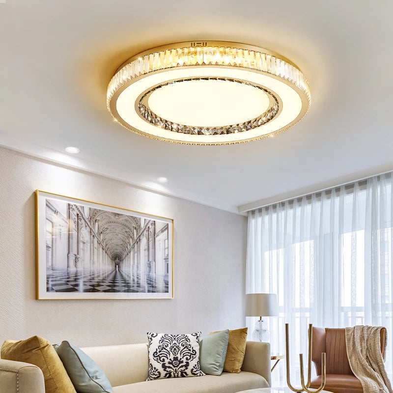 AM0090 · French Flush Mount Trapezoid Ceiling Light for Bedrooms · 4 Configurations — AM0090, view 4