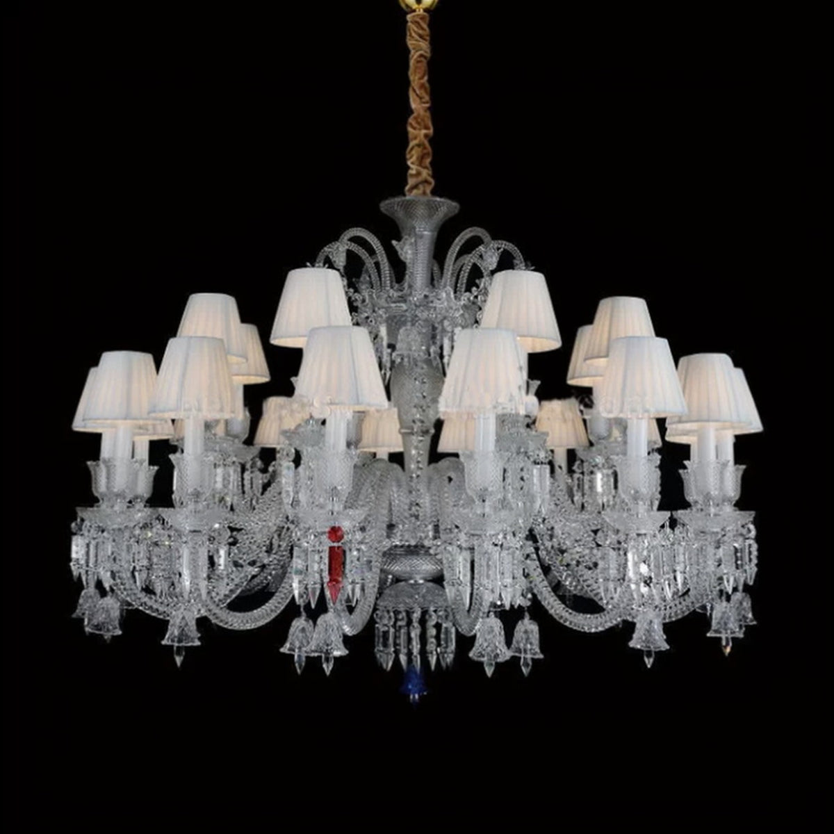 AM0806 — European Stairwell Grand Hall Crystal Chandelier for Loft Spaces & Duplex Spaces