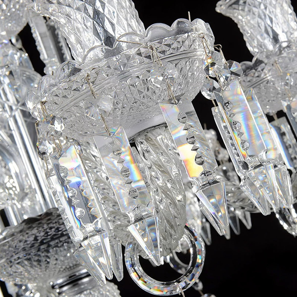 AM0781 — European Candle Crystal Table Lamp for Living Rooms & Bedrooms