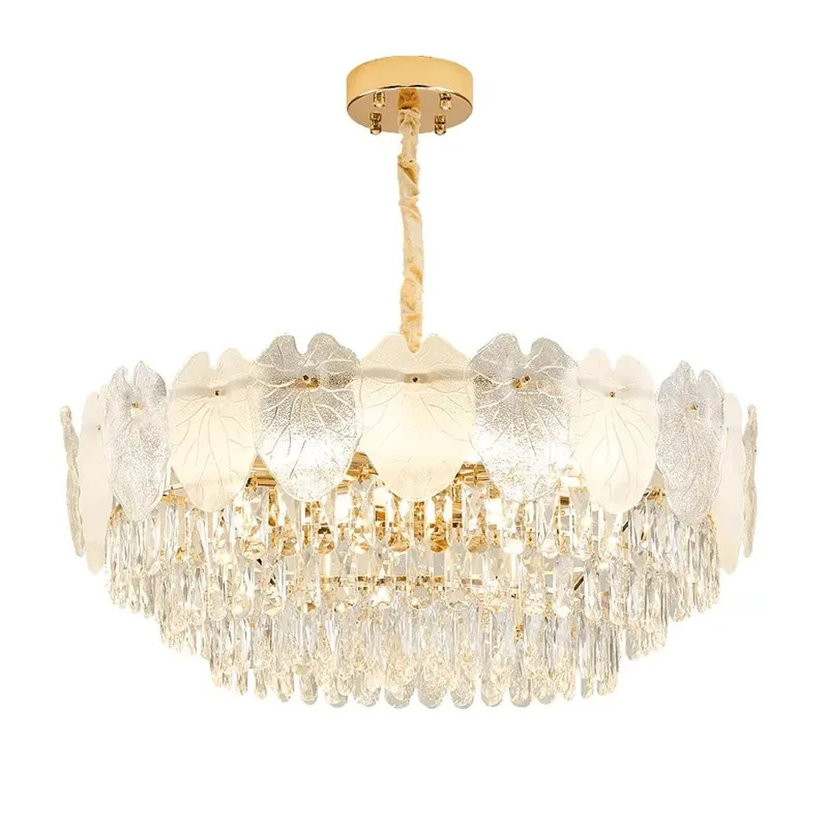 AM0646 — Light Luxury Crystal Chandelier for Living Rooms