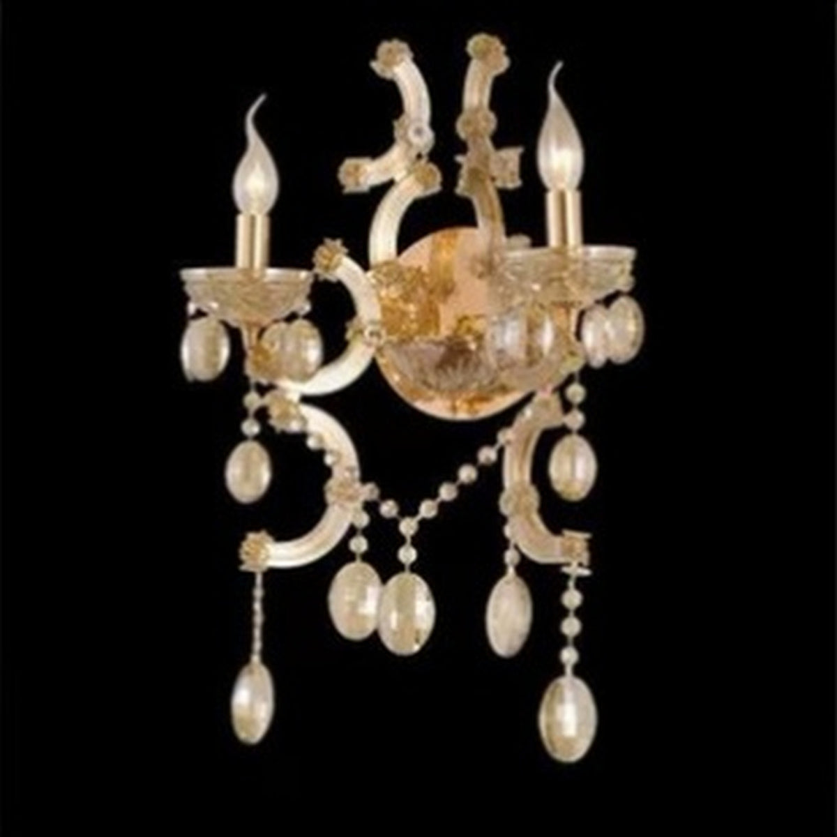 AM0713 — European Stairwell Crystal Wall Light for Living Rooms & Dining Rooms