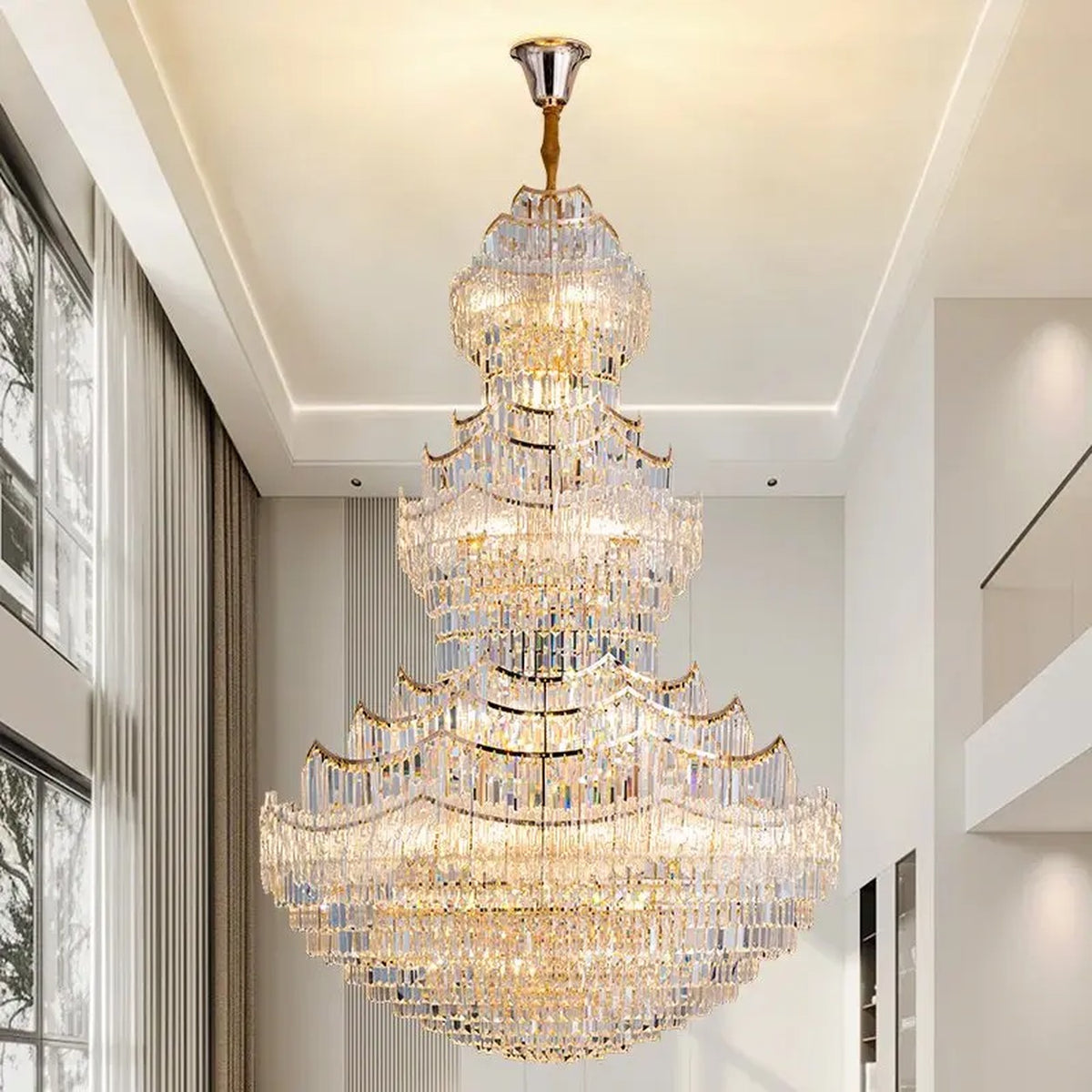 AM0514 — Light Luxury Crystal Chandelier for Dining Rooms
