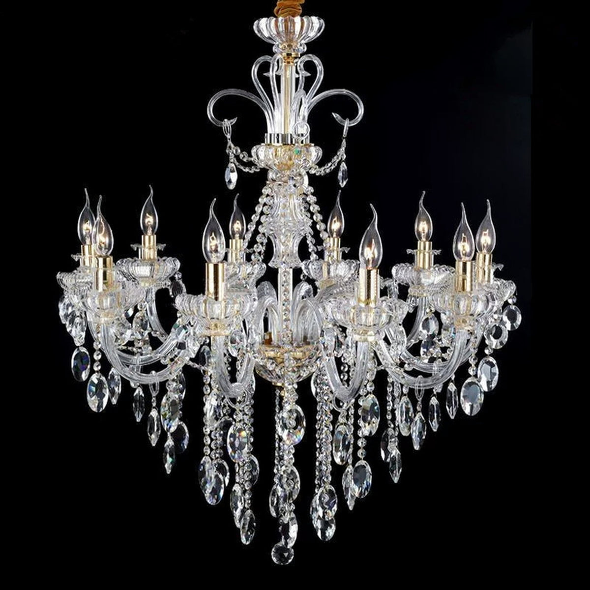 AM0709 — European Crystal Chandelier for Bedrooms & Studies