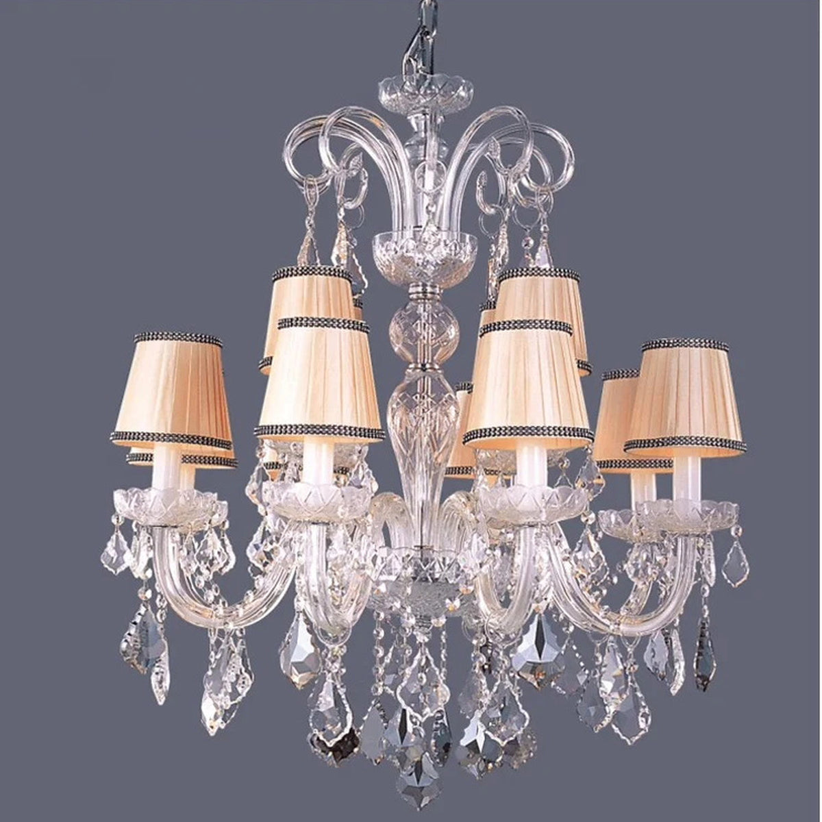 AM0755 — European Crystal Chandelier for Bar Spaces