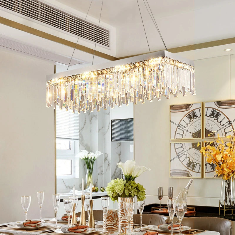 AM0097 · Modern Minimalist Crystal Flush Mount Round Ceiling Light for Bedrooms — AM0097, view 5