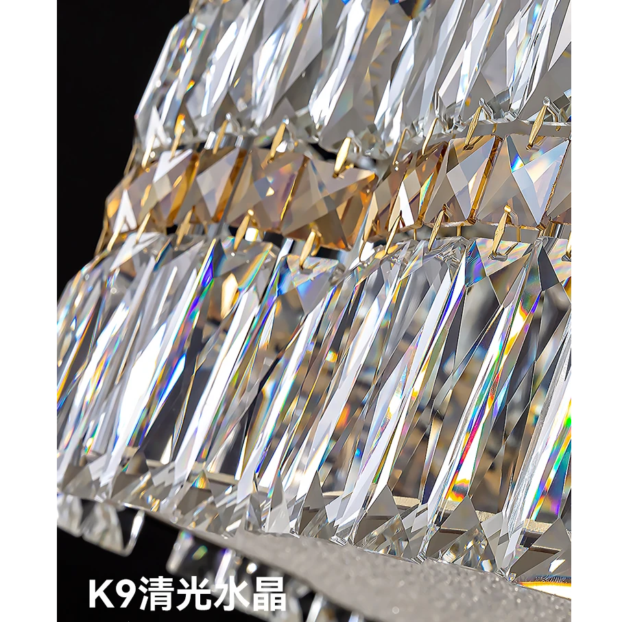 AM0091 · French Flush Mount Diamond Ceiling Light for Bedrooms · 4 Configurations — AM0091, view 5