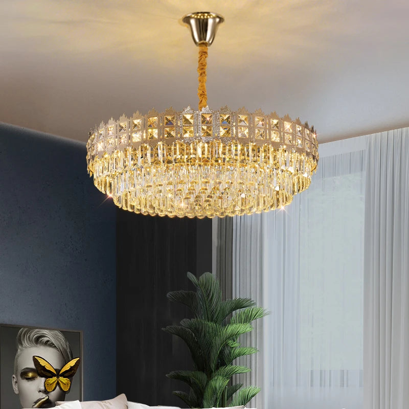 AM0032 · Modern Crystal Chandelier for Dining Rooms · 4 Configurations — AM0032, view 5