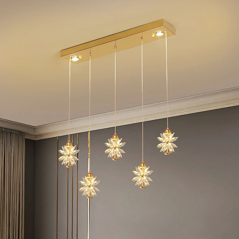 AM0058 · Modern Minimalist Crystal Chandelier · 4 Configurations — AM0058, view 5