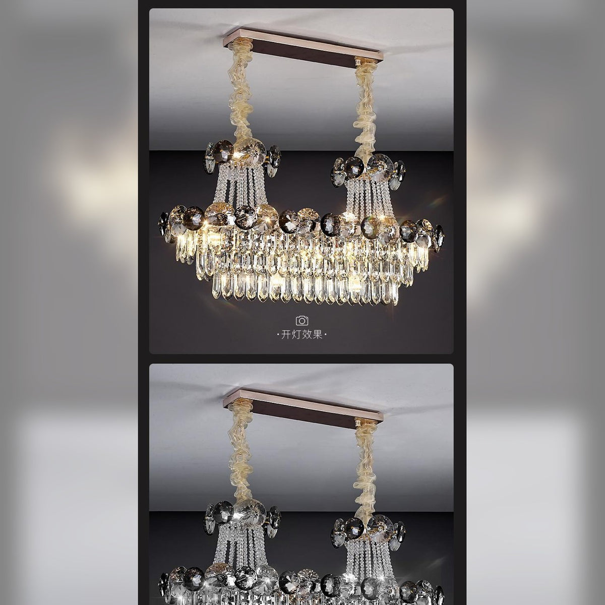 AM0479 — K9 Crystal Chandelier for Living Rooms
