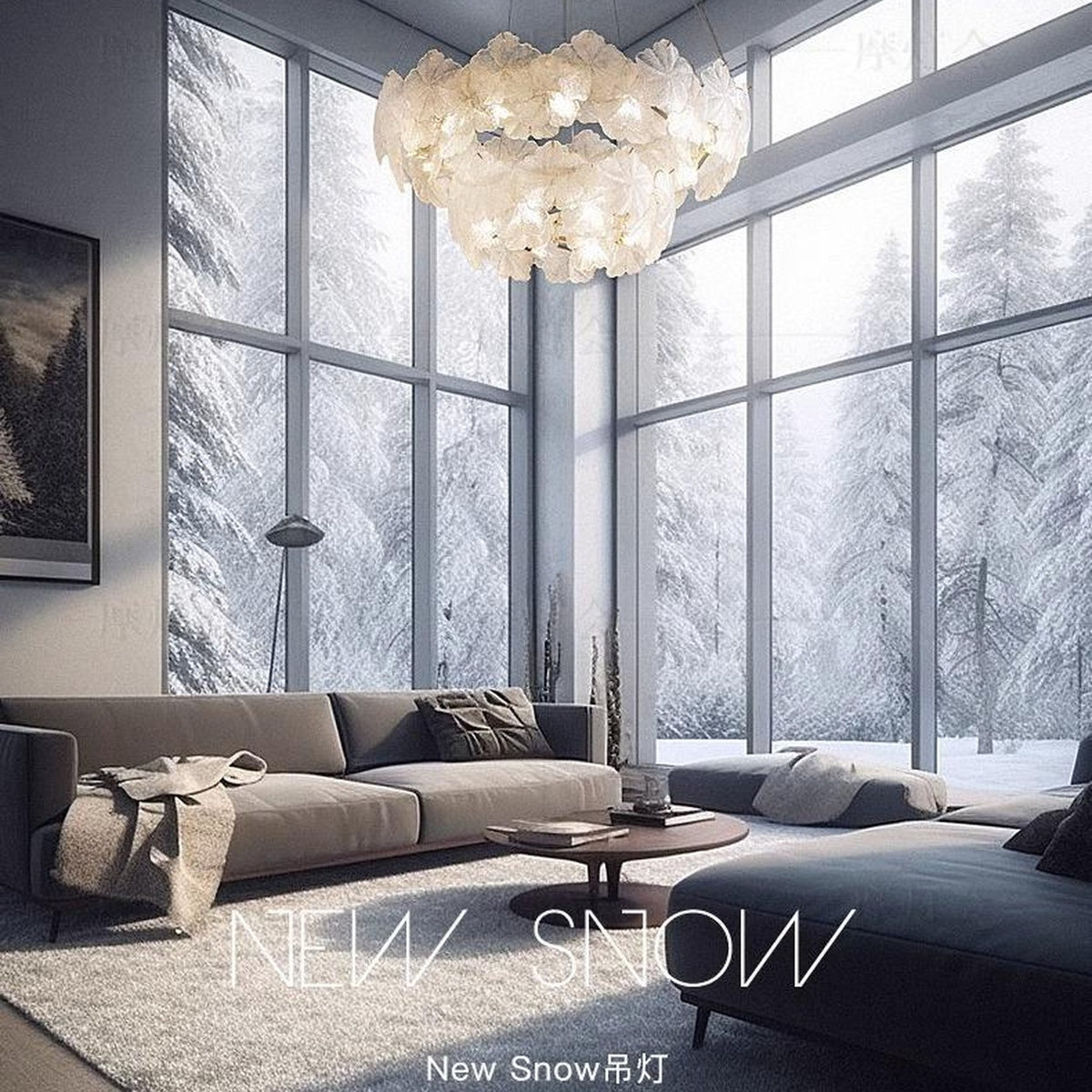 AM0699 — Light Luxury Chandelier for Living Rooms
