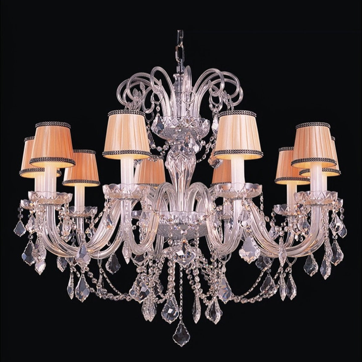 AM0755 — European Crystal Chandelier for Bar Spaces