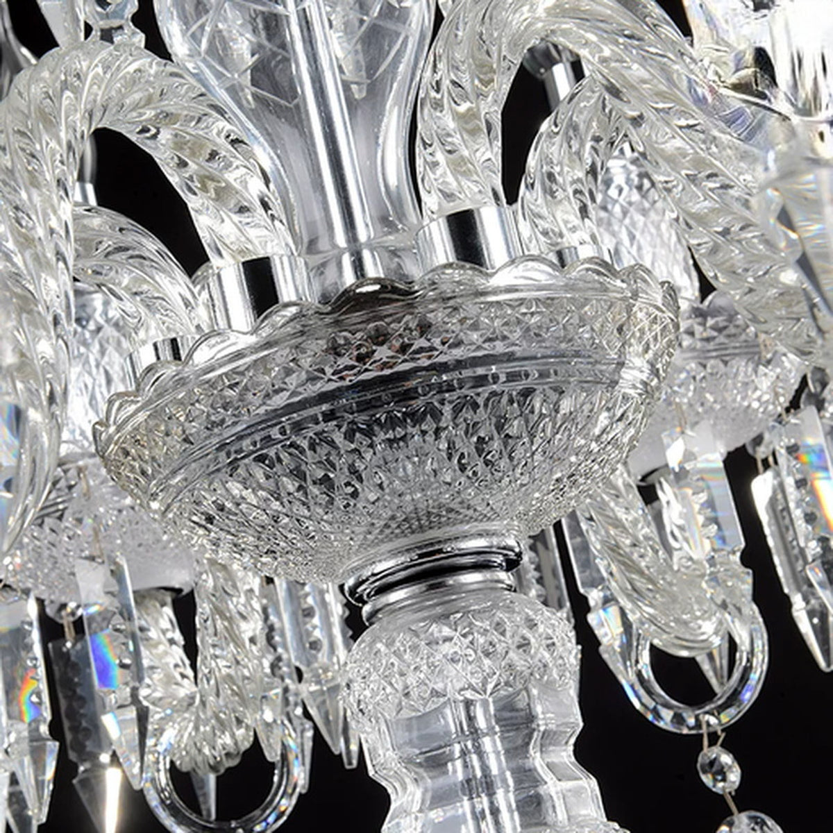 AM0781 — European Candle Crystal Table Lamp for Living Rooms & Bedrooms