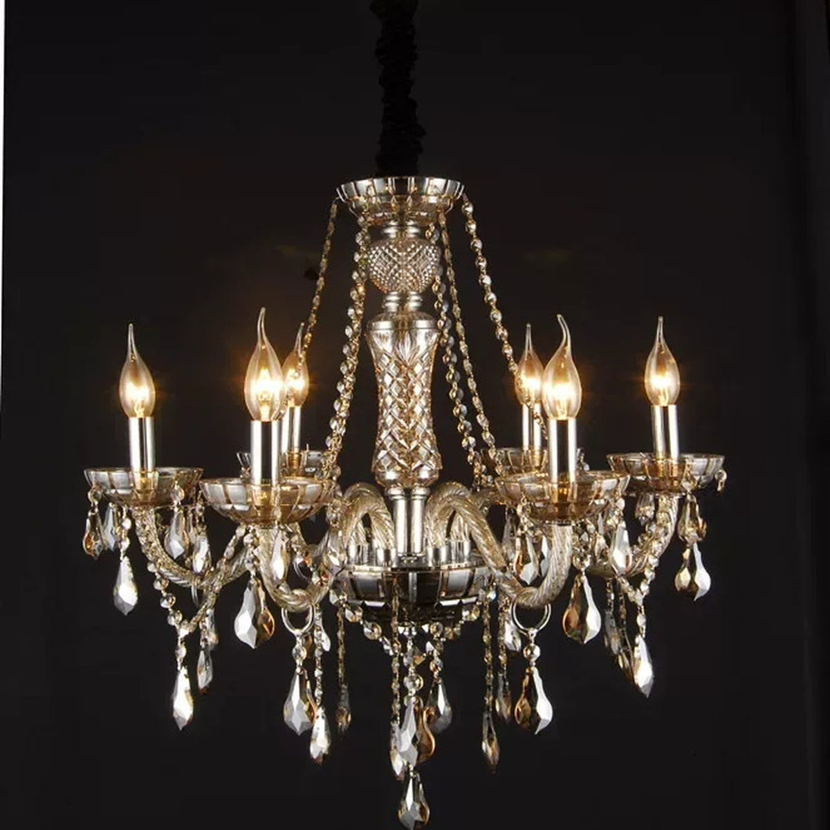 AM0749 — European Crystal American Chandelier for Dining Rooms