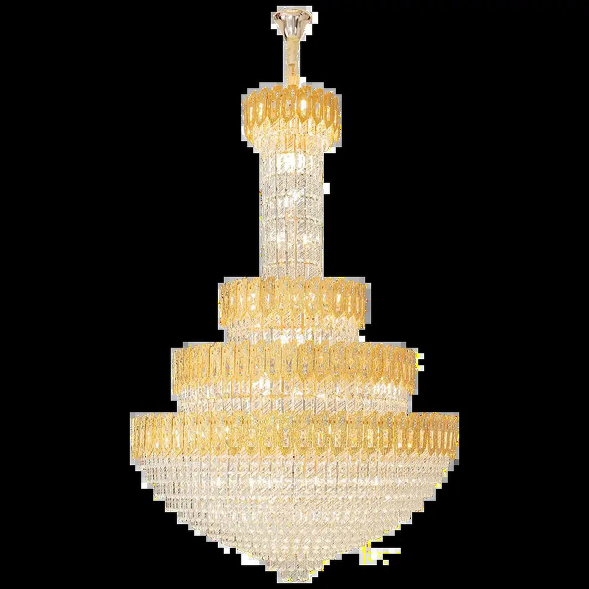 AM0608 — European Stairwell Crystal Chandelier for Living Rooms