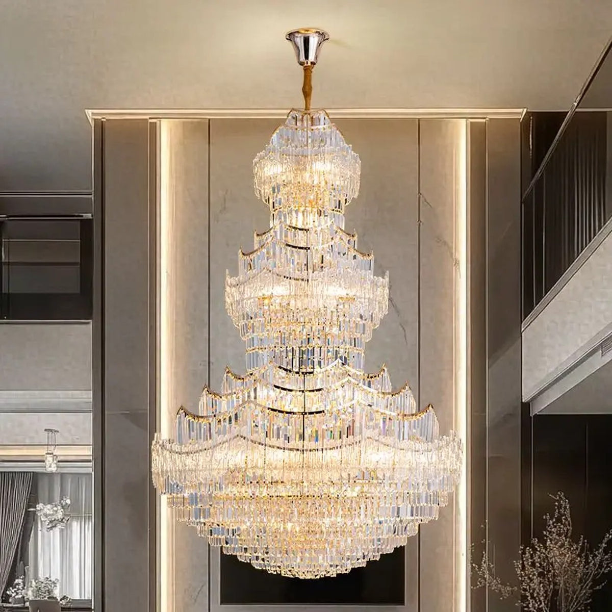AM0514 — Light Luxury Crystal Chandelier for Dining Rooms