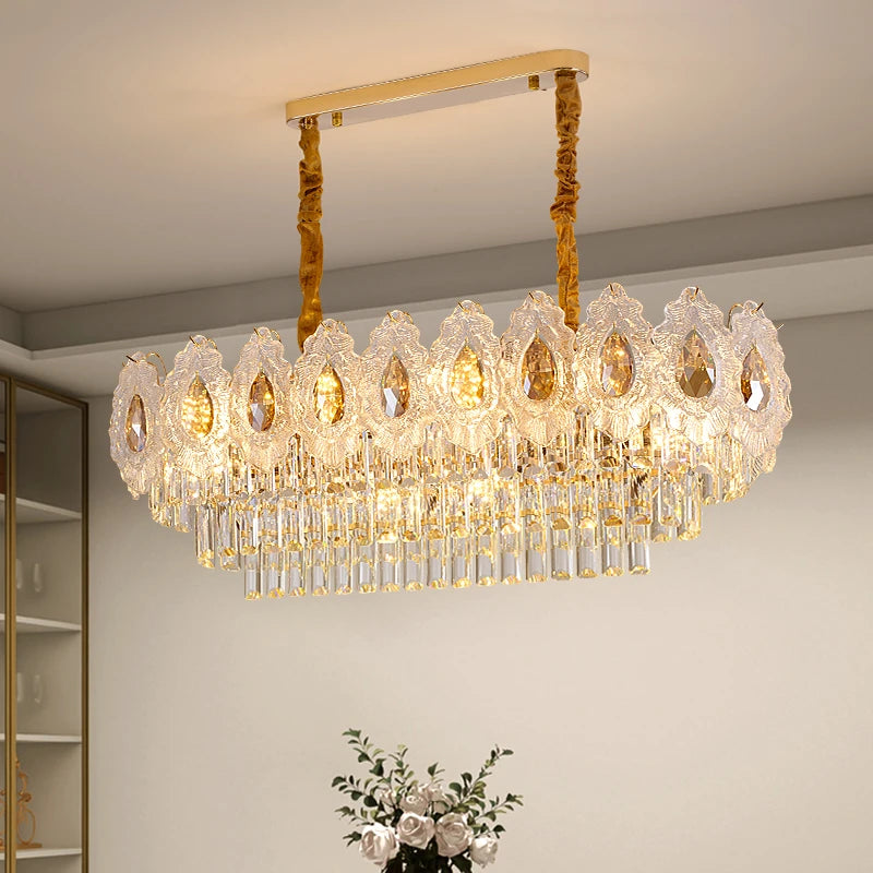 AM0016 · Modern Crystal Chandelier for Dining Rooms · 4 Configurations — AM0016, view 6