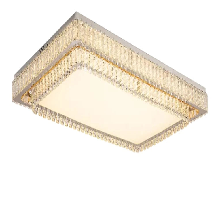 AM0095 · Modern Minimalist Crystal Flush Mount Ceiling Light for Bedrooms · 2 Configurations — AM0095, view 6