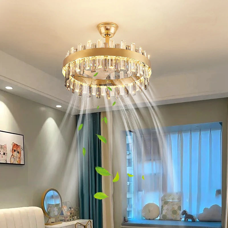 AM0046 · Postmodern Tiered Composition Crystal Chandelier for Living Spaces — AM0046, view 6
