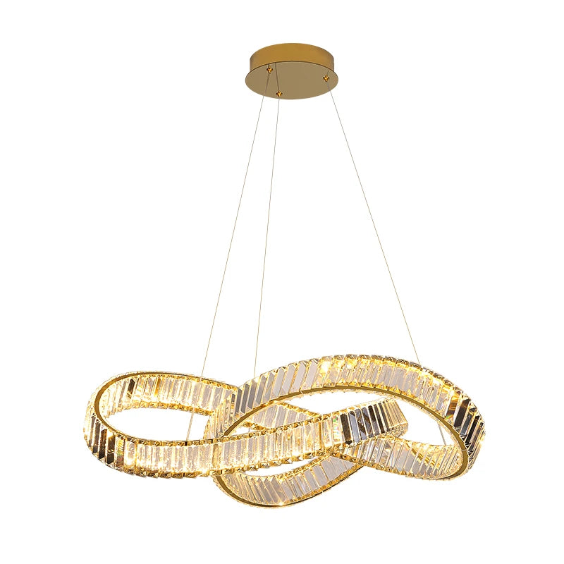 AM0062 · Modern Minimalist Crystal Chandelier · 2 Configurations — AM0062, view 5